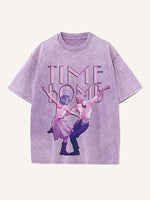 Arcane Print Round Neck T-shirt
