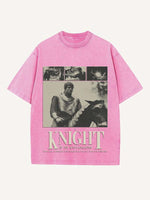 A Knight of the Seven Kingdoms Print Round Neck T-shirt