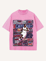 Chris Paul Print Round Neck T-shirt