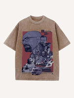 Breaking Bad Print Round Neck T-shirt