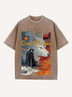 Game of Thrones Print Round Neck T-shirt