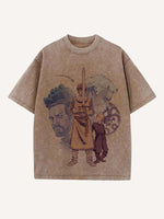 A Knight of the Seven Kingdoms Print Round Neck T-shirt