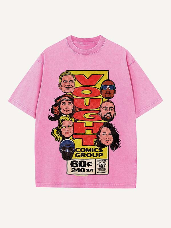 The Boys Print Round Neck T-shirt