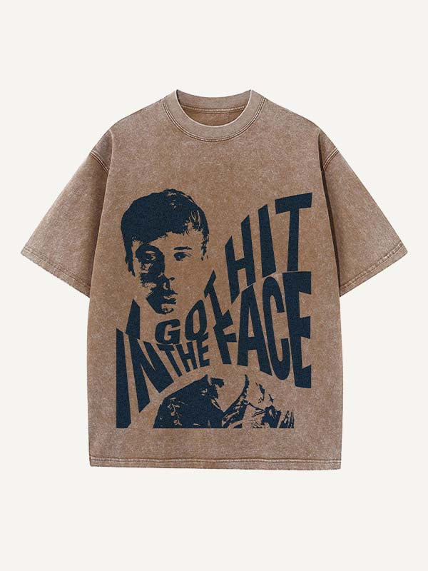 The End of the Fxxxing World Print Round Neck T-shirt