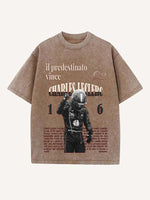 Charles Leclerc Print Round Neck T-shirt