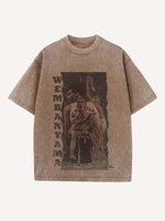 Victor Wembanyama Print Round Neck T-shirt