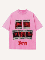 The Boys Print Round Neck T-shirt