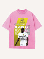 N'Golo Kanté Print Round Neck T-shirt