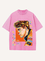 Oscar Piastri Print Round Neck T-shirt