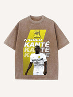N'Golo Kanté Print Round Neck T-shirt