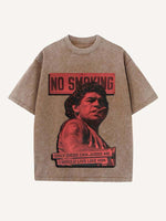 Diego Maradona Print Round Neck T-shirt