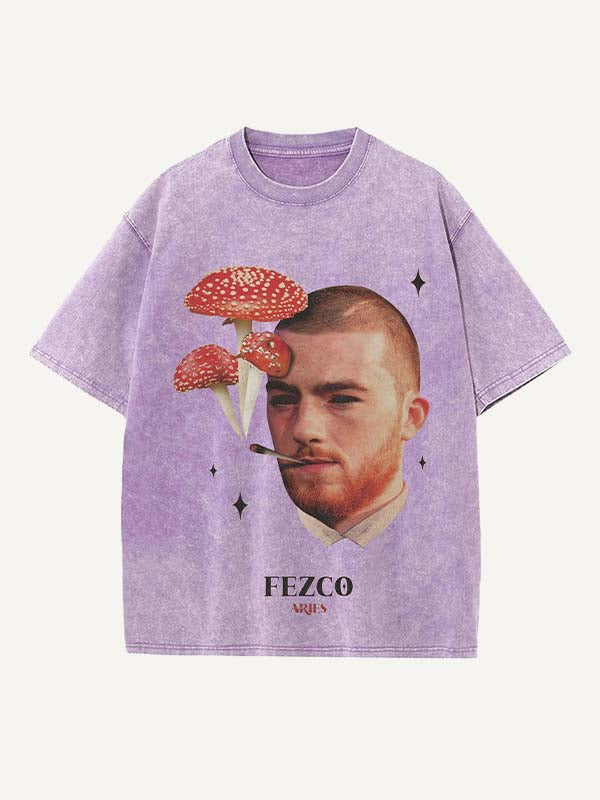 Euphoria Print Round Neck T-shirt