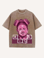 Breaking Bad Print Round Neck T-shirt