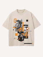 Oscar Piastri Print Round Neck T-shirt