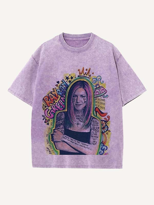 Friends Print Round Neck T-shirt