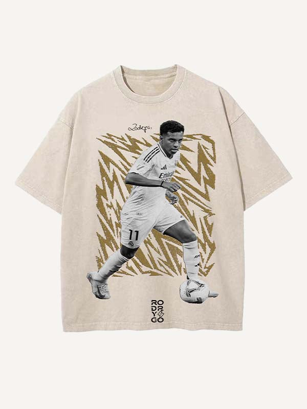 Rodrygo Print Round Neck T-shirt