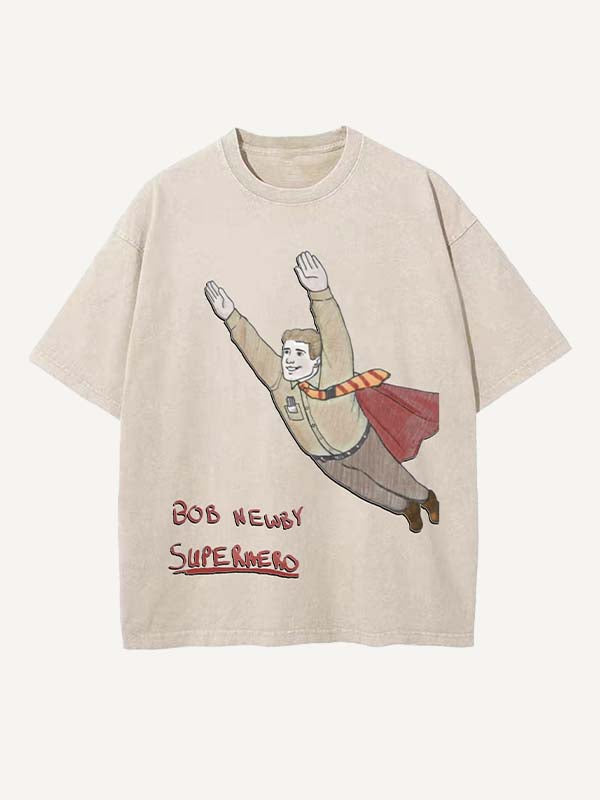 Stranger Things Print Round Neck T-shirt