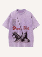 A Knight of the Seven Kingdoms Print Round Neck T-shirt