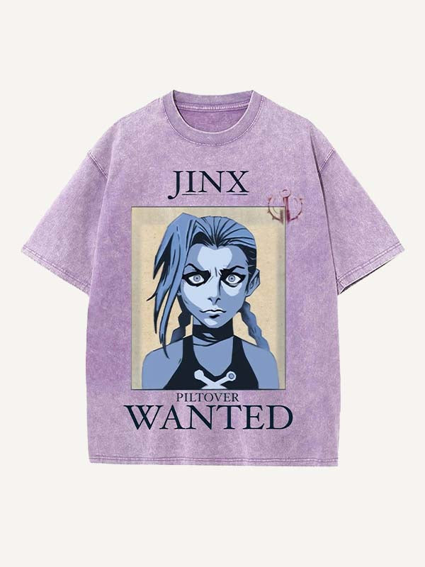 Arcane Print Round Neck T-shirt