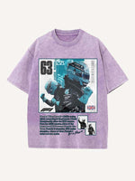 George Russell Print Round Neck T-shirt