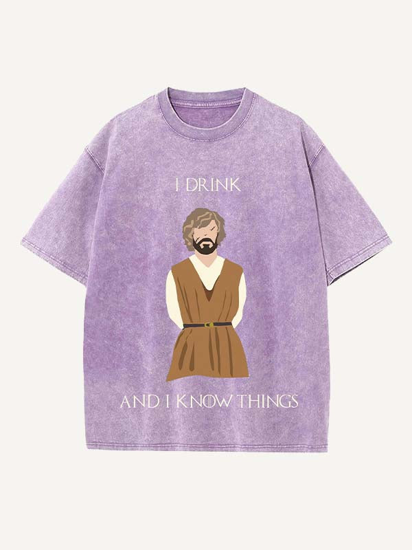 Game of Thrones Print Round Neck T-shirt