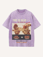 Attack on Titan Print Round Neck T-shirt