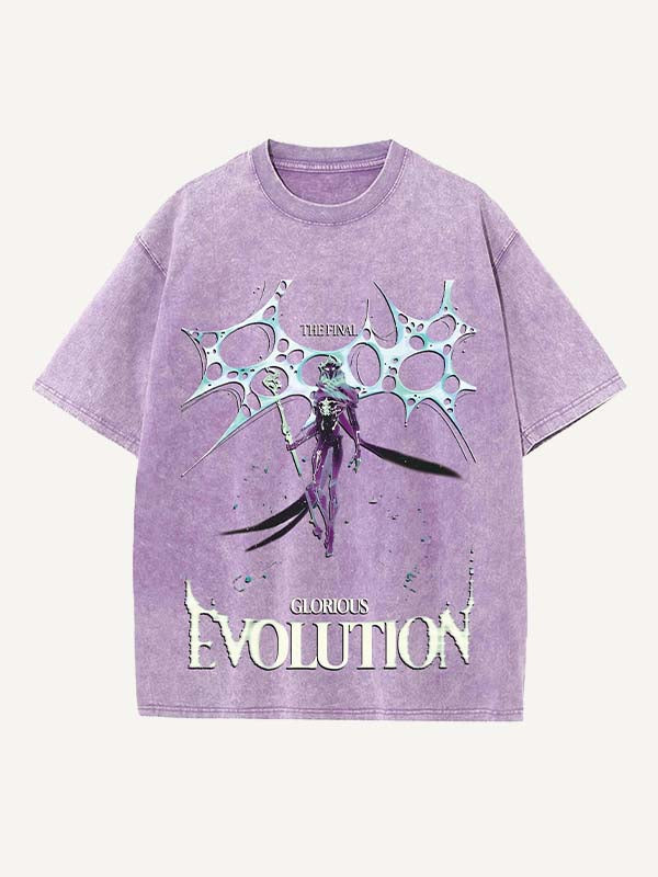 Arcane Print Round Neck T-shirt