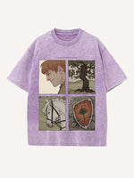 A Knight of the Seven Kingdoms Print Round Neck T-shirt