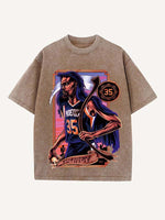 Kevin Durant Print Round Neck T-shirt