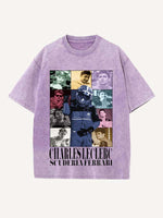 Charles Leclerc Print Round Neck T-shirt