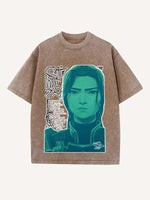 Arcane Print Round Neck T-shirt