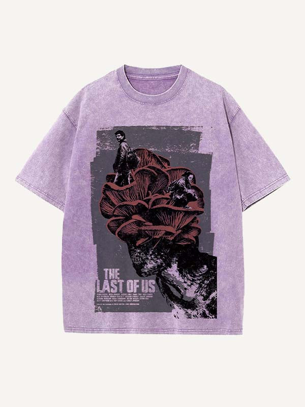 The Last of Us Print Round Neck T-shirt