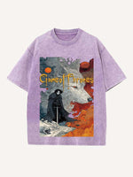 Game of Thrones Print Round Neck T-shirt