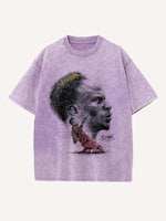 Sadio Mané Print Round Neck T-shirt