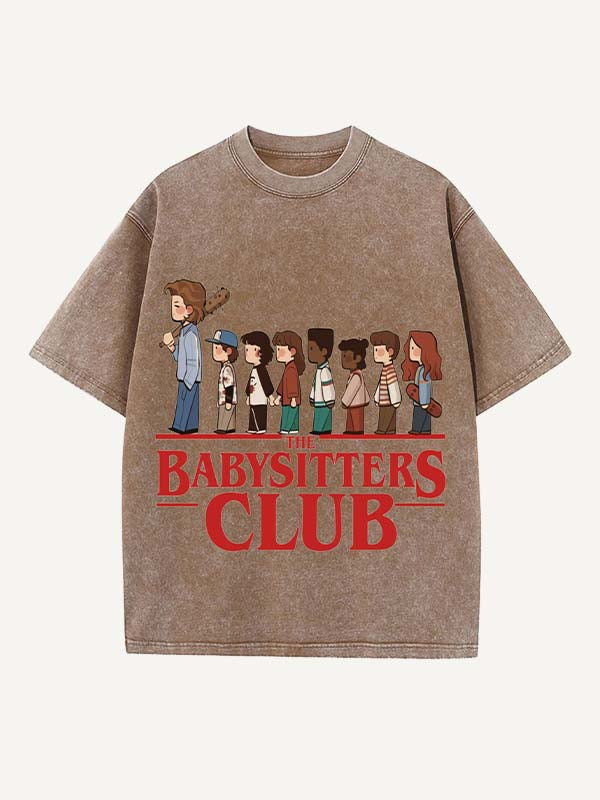 Stranger Things Print Round Neck T-shirt