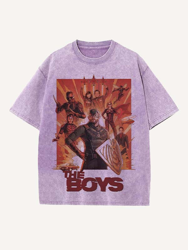 The Boys Print Round Neck T-shirt