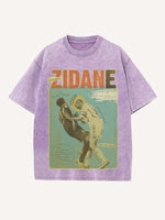 Zizou Print Round Neck T-shirt