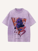 Chris Paul Print Round Neck T-shirt