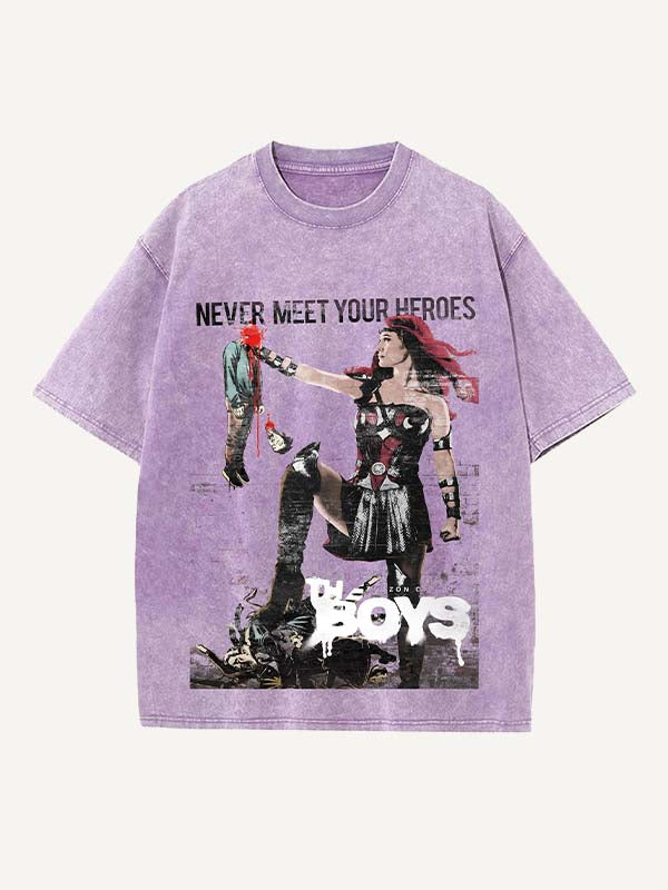 The Boys Print Round Neck T-shirt