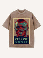 N'Golo Kanté Print Round Neck T-shirt