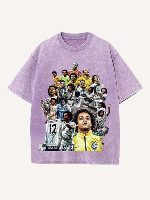 Marcelo Print Round Neck T-shirt