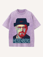 Breaking Bad Print Round Neck T-shirt