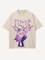 Arcane Print Round Neck T-shirt