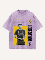 Federico Valverde Print Round Neck T-shirt