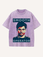 Carlos Sainz Print Round Neck T-shirt