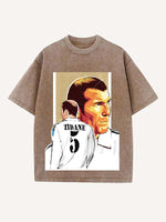 Zizou Print Round Neck T-shirt