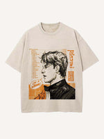 Oscar Piastri Print Round Neck T-shirt