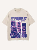 Pierre Gasly Print Round Neck T-shirt