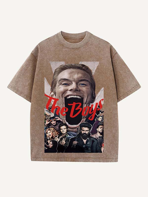 The Boys Print Round Neck T-shirt