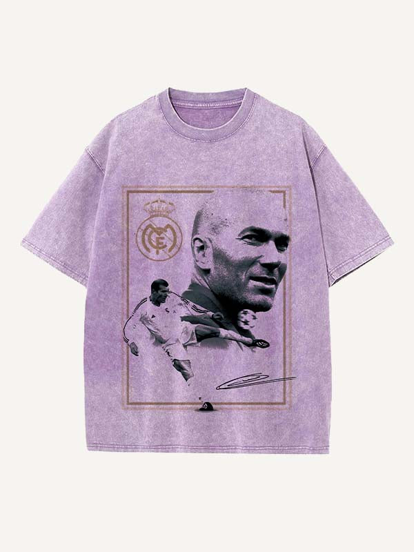 Zizou Print Round Neck T-shirt